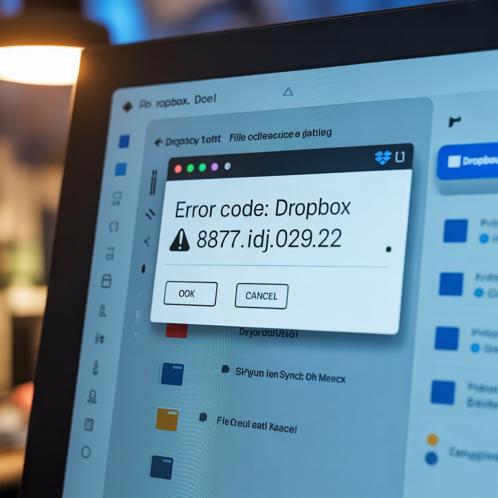How to Fix Errorcode Dropbox 8737.idj.029.22 Once and for All